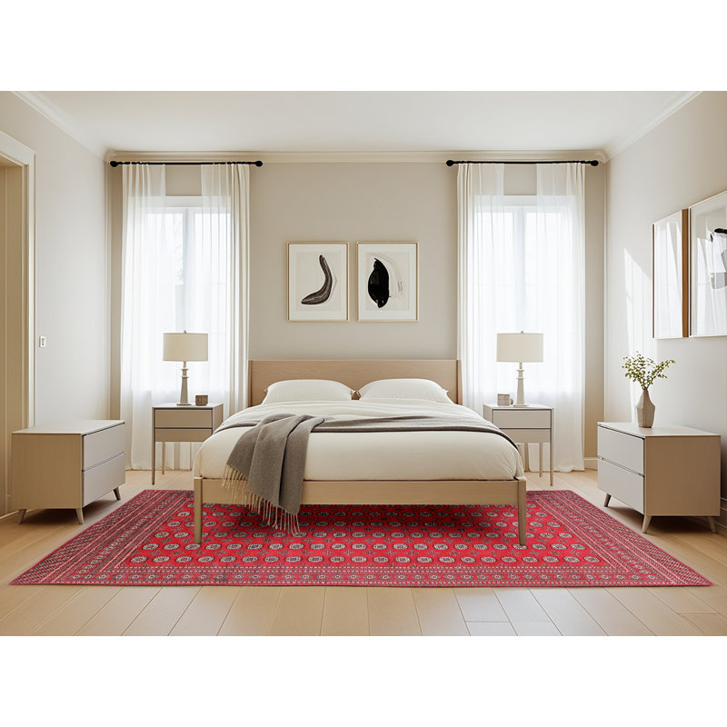 Tapis rouge Risanna, Rectangle 5 pi x 8 pi