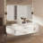 Geneva 72" Wall-Mounted Double Bathroom Vanity Set-1175455570-1126078875