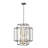 Orona 8 - Light Steel Dimmable Lantern Tiered Chandelier-32059585