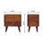 Solid Wood Chestnut Lid-Up Storage Stool