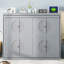 Grand lit escamotable mural, gris-588555525-588555528