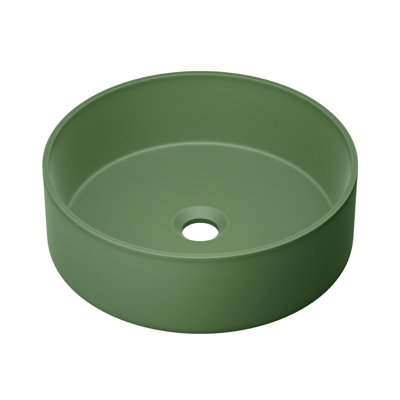 Lisse 14.5" Concrete Round Vessel Sink