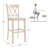 Fortville Solid Wood Counter/Bar Stool-759671775-777268256