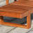 Jewelean Outdoor Wood Chaise Lounge
