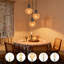 Boho 3-Light Woven Kitchen Island Pendant