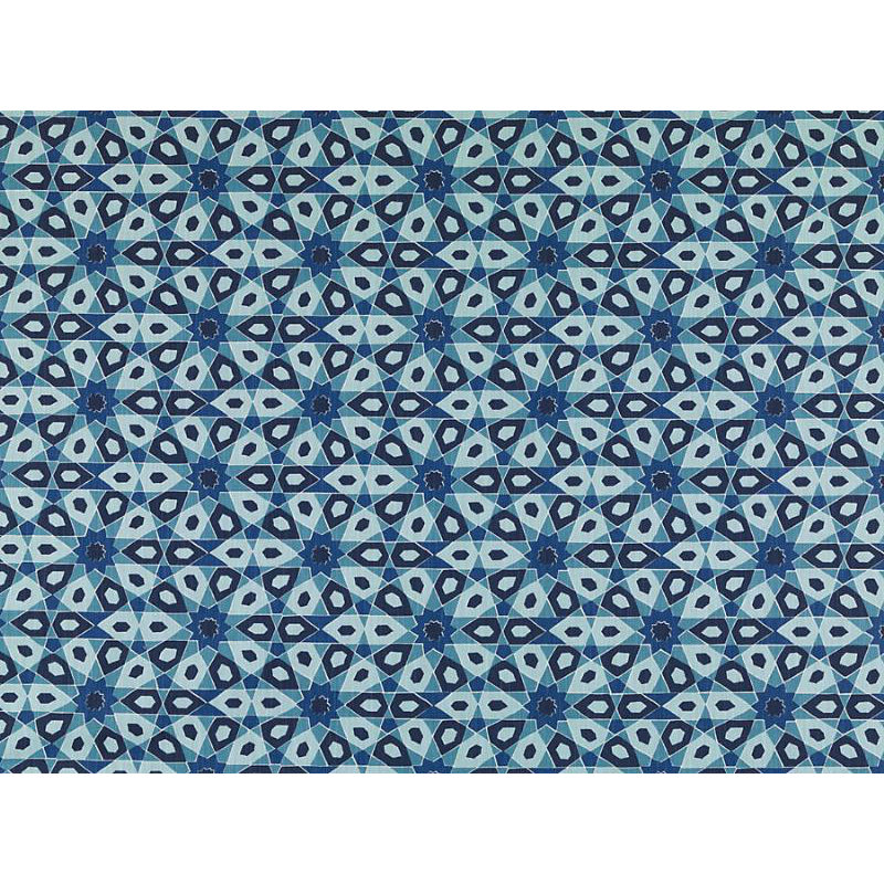 Tissu Alhambra, Turquoise