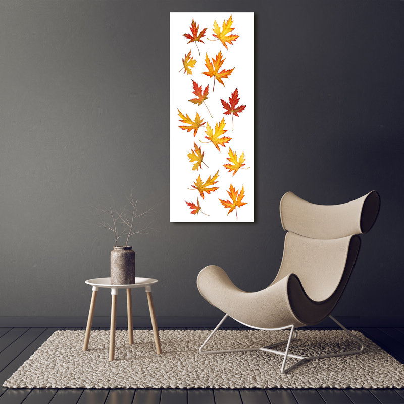 Autumn Leaves - Wrapped Canvas Print