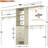 Faige 20.2'' - 96'' W Closet System with Drawers-335013214