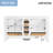 60-inch Bathroom Vanity With Engineered Stone Top-2023177857