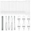 120cm H x 5000cm W Steel Border Fencing