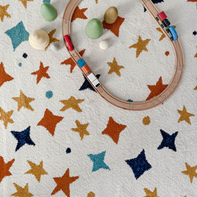 Ariadna Rectangle Geometric Polypropylene Plastic Rug