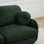 Canapé surdimensionné en U de 137 po en chenille, canapé à assise profonde avec repose-pieds mobile, coussins ronds exquis et coussins de dossier matelassés, pieds à structure encastrée, assemblage facile, convient au salon-303922072-303922067