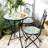 Andrejka Round 2 - Person 60cm Long Bistro Set