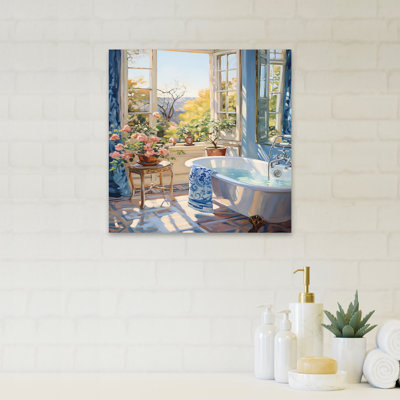 Bathroom Serenity Vi - Art mural de salle de bain