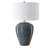 Avyonna Glossy Blue Table Lamp