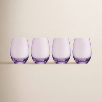 Veneto Crystal Stemless Wine Glass