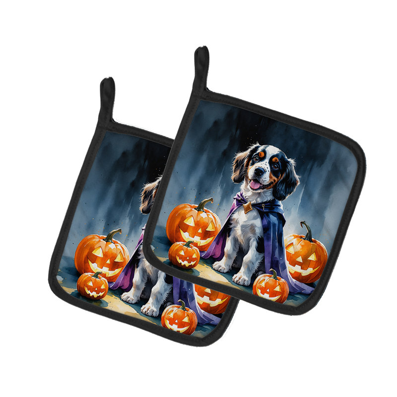 Paire de porte-pots Welsh Springer Spaniel