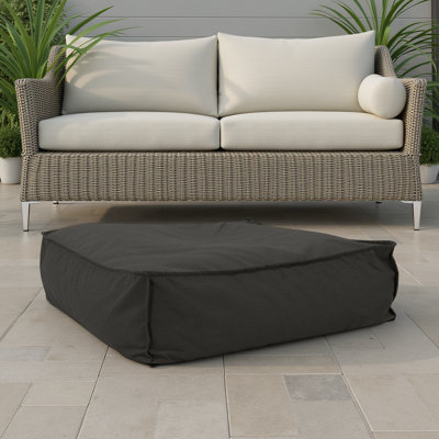Repose-pieds d'extérieur avec coussin Albelo-Sire