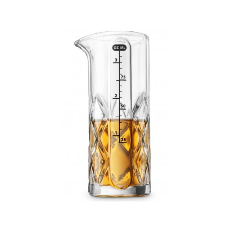 Glass Yarai Double Jigger