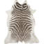 Acadia Animal Print Area Rug in Gray