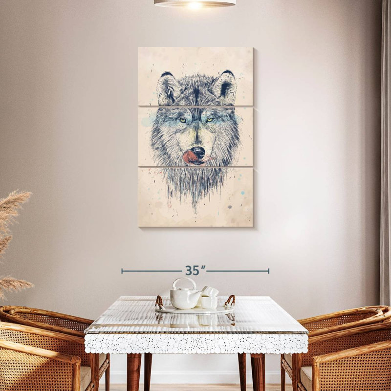 Brampt Dinner Time, 45" H x 28" W