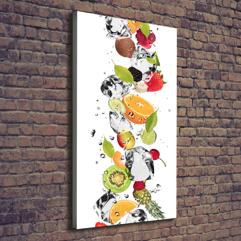 Fruit And Water - Wrapped Canvas Print