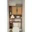 Armoire de rangement au-dessus de la toilette avec 2 portes de grange Farmhouse-755755775