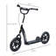 Scooters pour enfants en acier noir 12,5 x 5,4 x 13,6 po d'extérieur