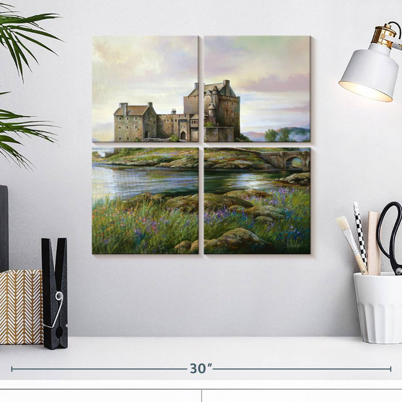 Lilie Eilean Donan, H 18 po x l 18 po