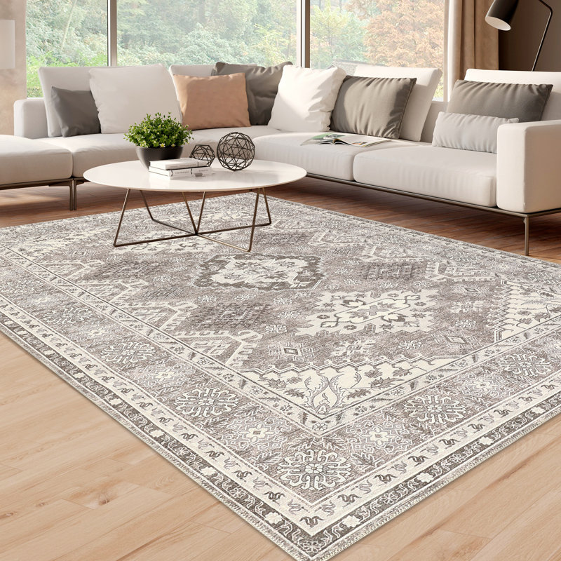 Tapis Daejanay avec envers antidérapant, Rectangle 5 pi x 7 pi