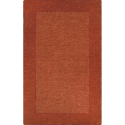Dolma Red Hand-Woven Wool Rug