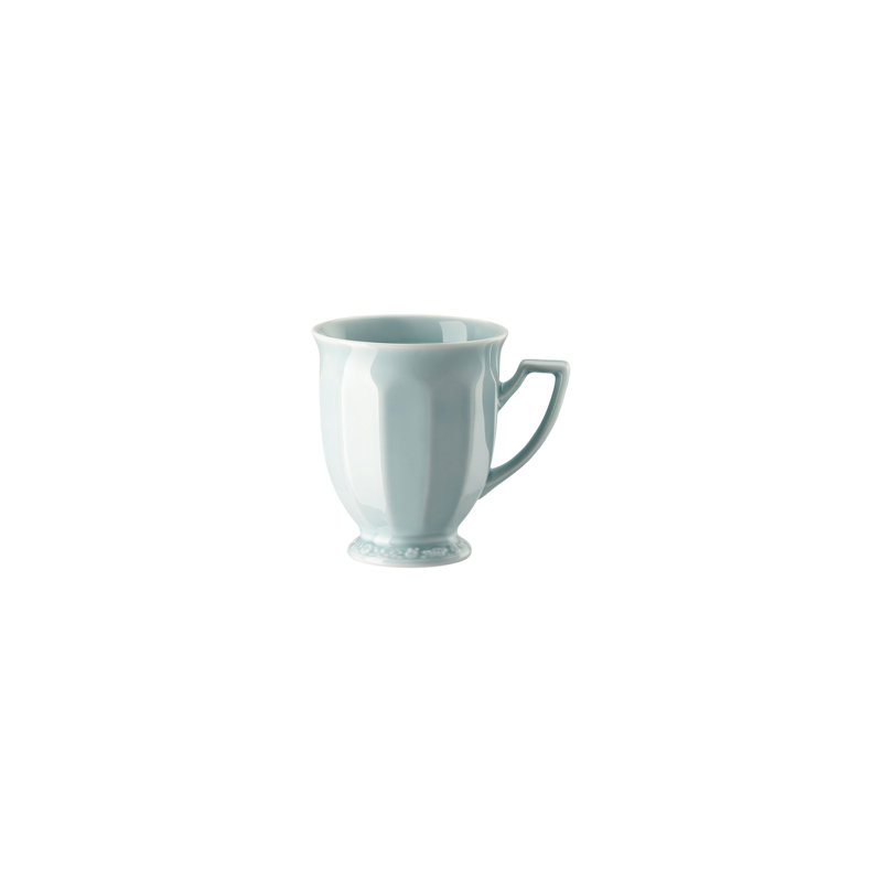 Maria Porcelain Coffee Mug, Pale Mint