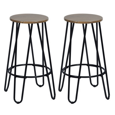 Higley Counter Stool with Metal Frame
