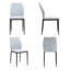 48cm H Fabric Upholstered Metal Side Chair-1468281420