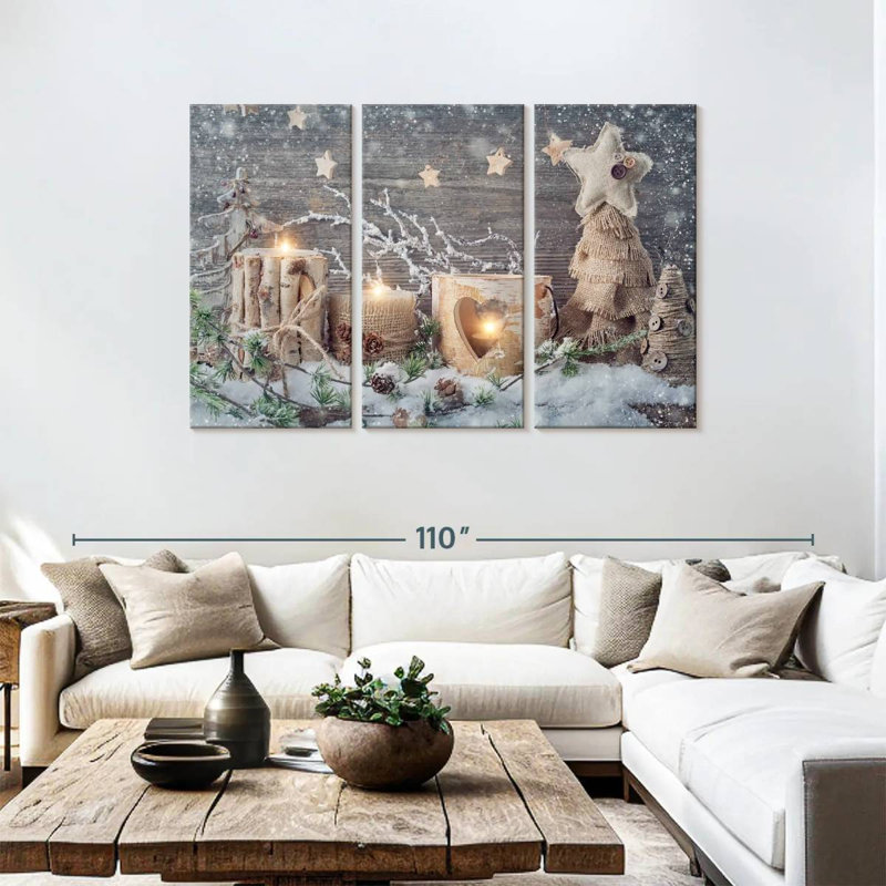 Advent, 48" H x 74" W