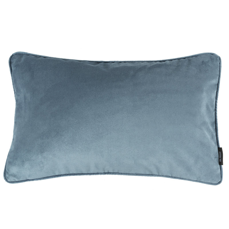 Flora Rectangular Cushion Cover, 50 x 30cm, Petrol Blue