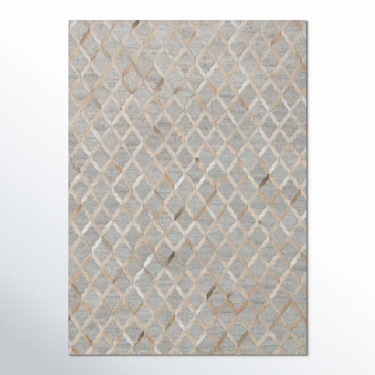 Stafford Cowhide Geometric Indoor Rug