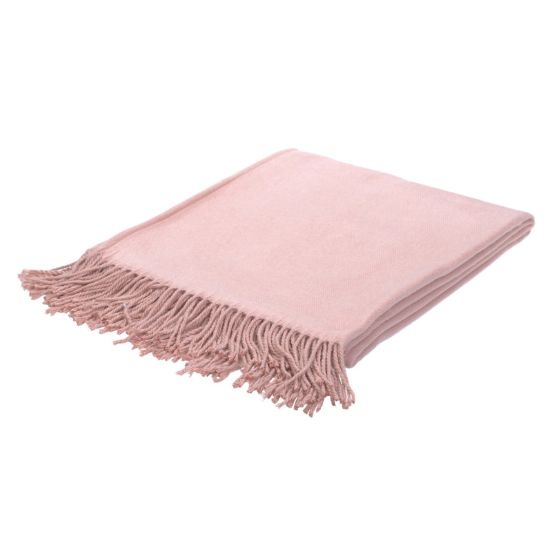 Kinte Plain Weave / Muslin Throw Blanket, Canyon, W150 x L200cm
