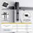 Standard Single Door Barn Hardware Kit (Not Include Door)-44442766