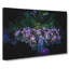 Neon Flamingos In Abstract - Wrapped Canvas-55310425