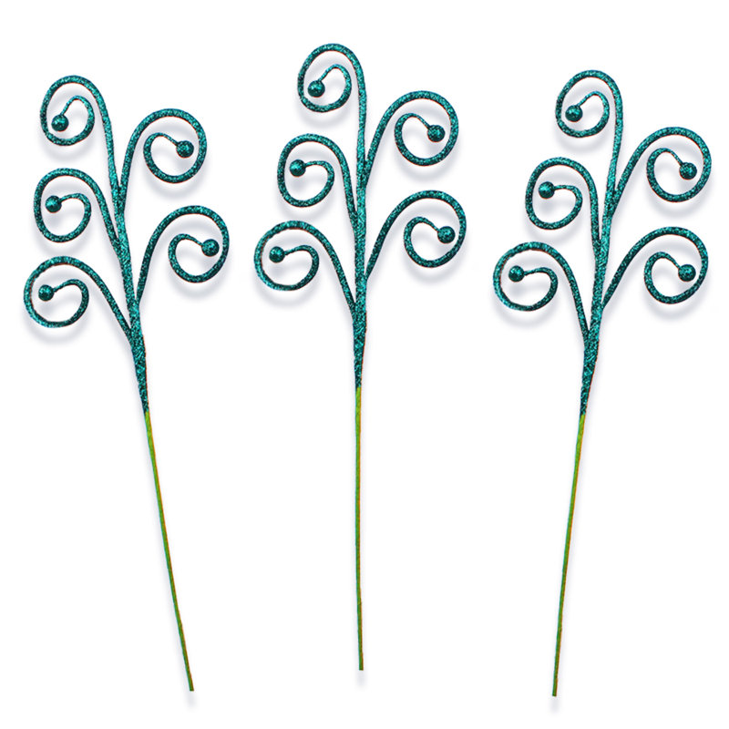 Choix de paillettes, Vert émeraude