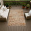 Tapis floral intérieur / extérieur lavable à la machine Chantille ACN2789-980104599-980104602