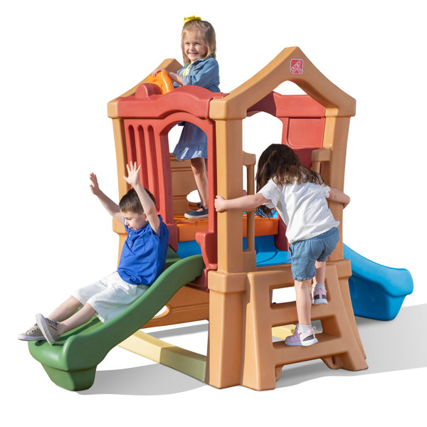 Step2 Play Up Double Slide Climber & Reviews | Wayfair