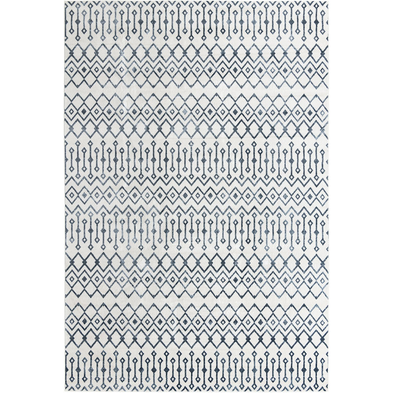 Moroccan Indoor Rug, Rectangle 10' x 14'