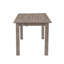 Table de salle à manger rectangulaire extensible en bois de pin massif récupéré pour 4 à 6 personnes, table de salle à manger pour cuisine, salle à manger-130973042