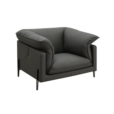 Chaise en cuir Tadi