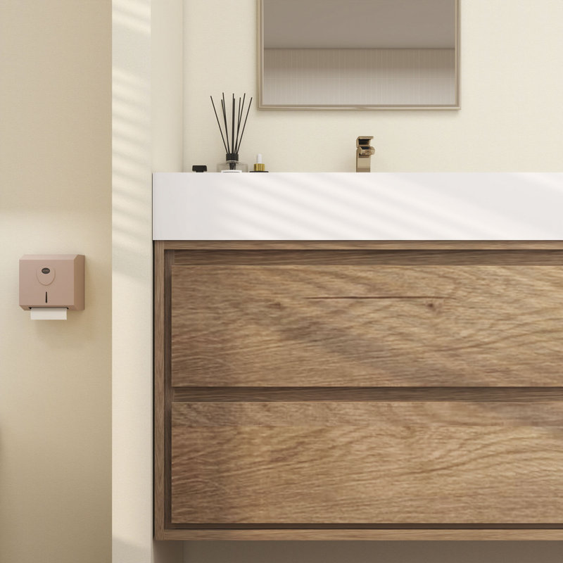 Victoria 72''Bathroom Vanity Base, Teak/Oak