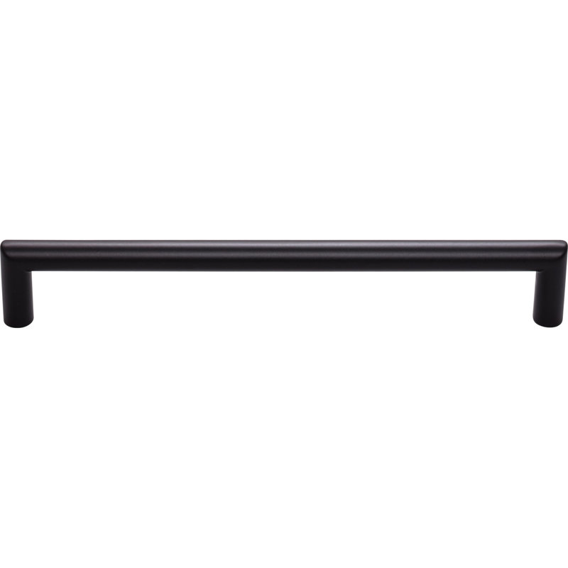 Kinney Bar Pull, Flat Black, 7 9/16" Center to Center