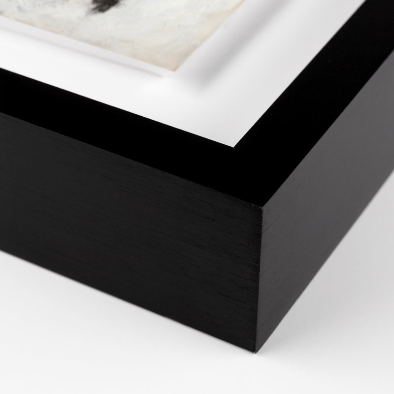 To Be Seen & Known Framed Print, 30" H  x  40" W x 2.5" D, Black Framed