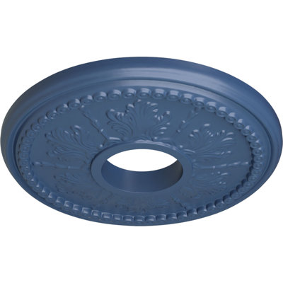 Médaillon de plafond H 13,875 po x l 13,875 po x P 1,25 po Tirana